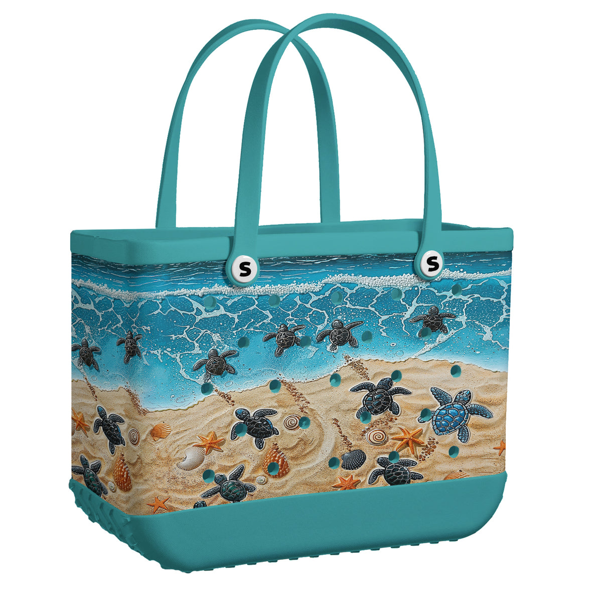 Shineful Bundle Beach Bag And Tumbler Turtle Journey
