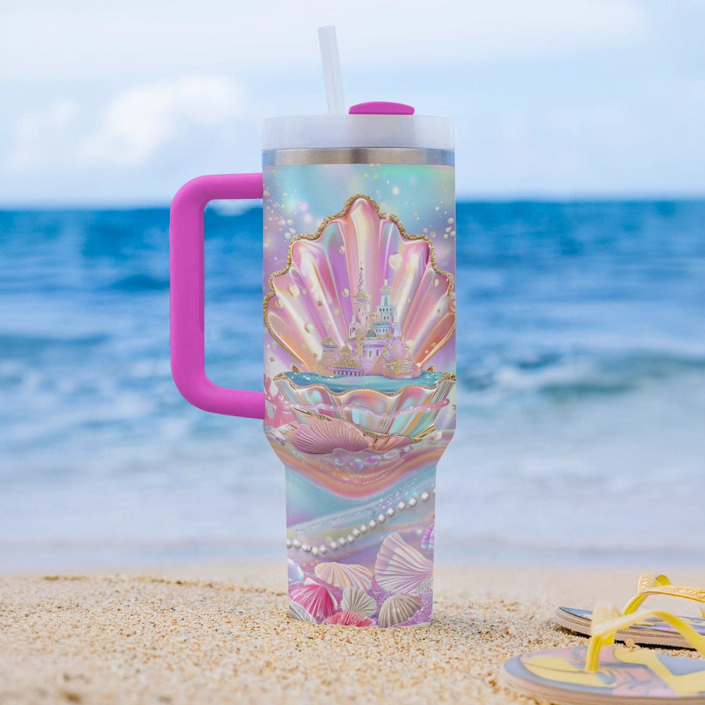 Shineful Tumbler Seashell Castle