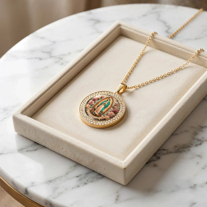 Shineful Necklace Our Lady of Guadalupe