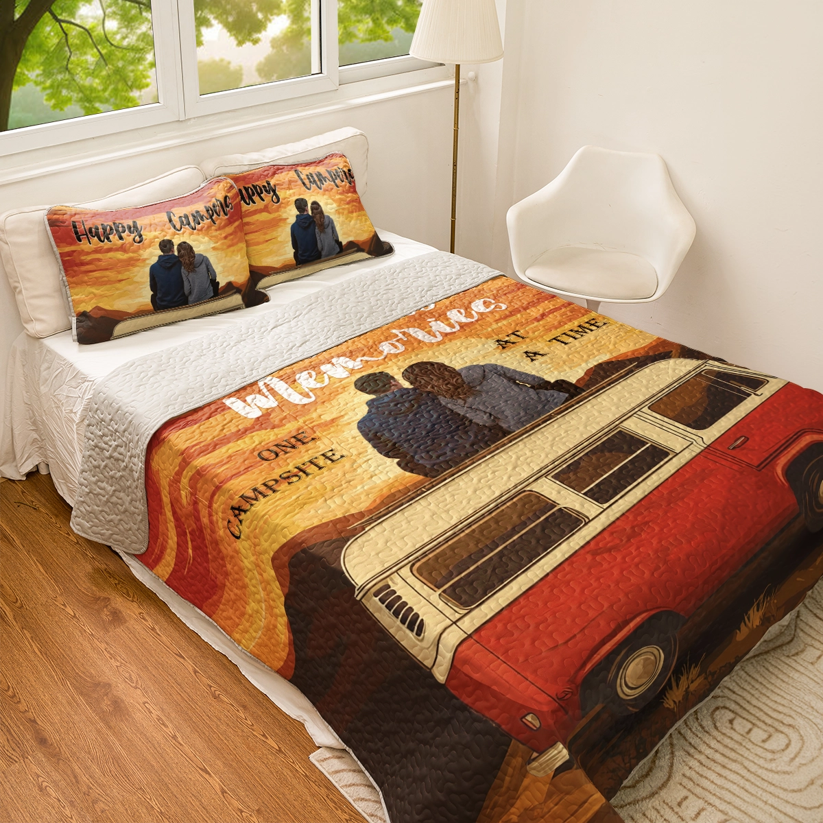 Shineful All Season Quilt 3-Piece Set - Memory Maker Camper