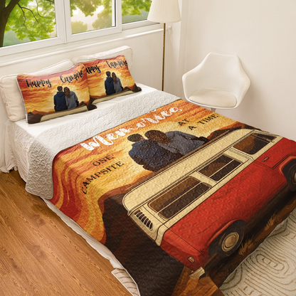 Shineful All Season Quilt 3-Piece Set - Memory Maker Camper
