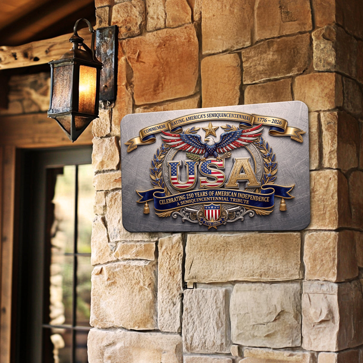 Shineful Patriot Legacy Metal Sign
