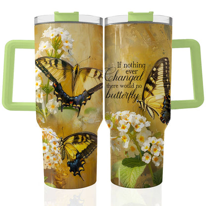 Shineful Tumbler Butterfly Quote