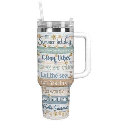 Shineful Tumbler Hello Summer