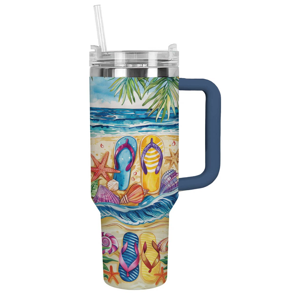 Shineful Tumbler Flip Flop Summer