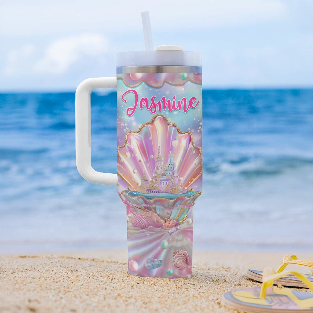 Shineful Tumbler Personalized Mermaid Enchanted Seas