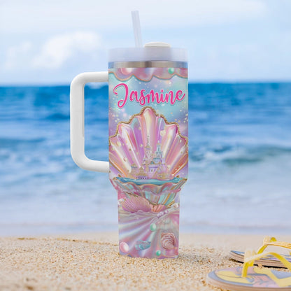 Shineful Tumbler Personalized Mermaid Enchanted Seas