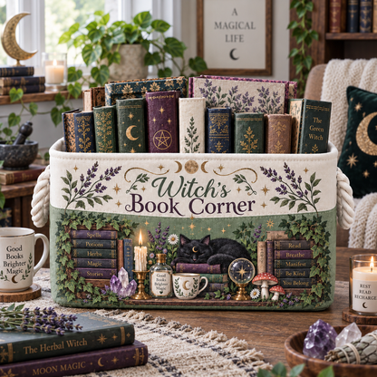 Shineful Books & Magic Storage Basket