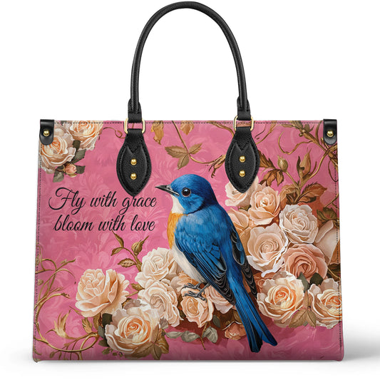 Shineful Leather Bag Bluebird Elegance