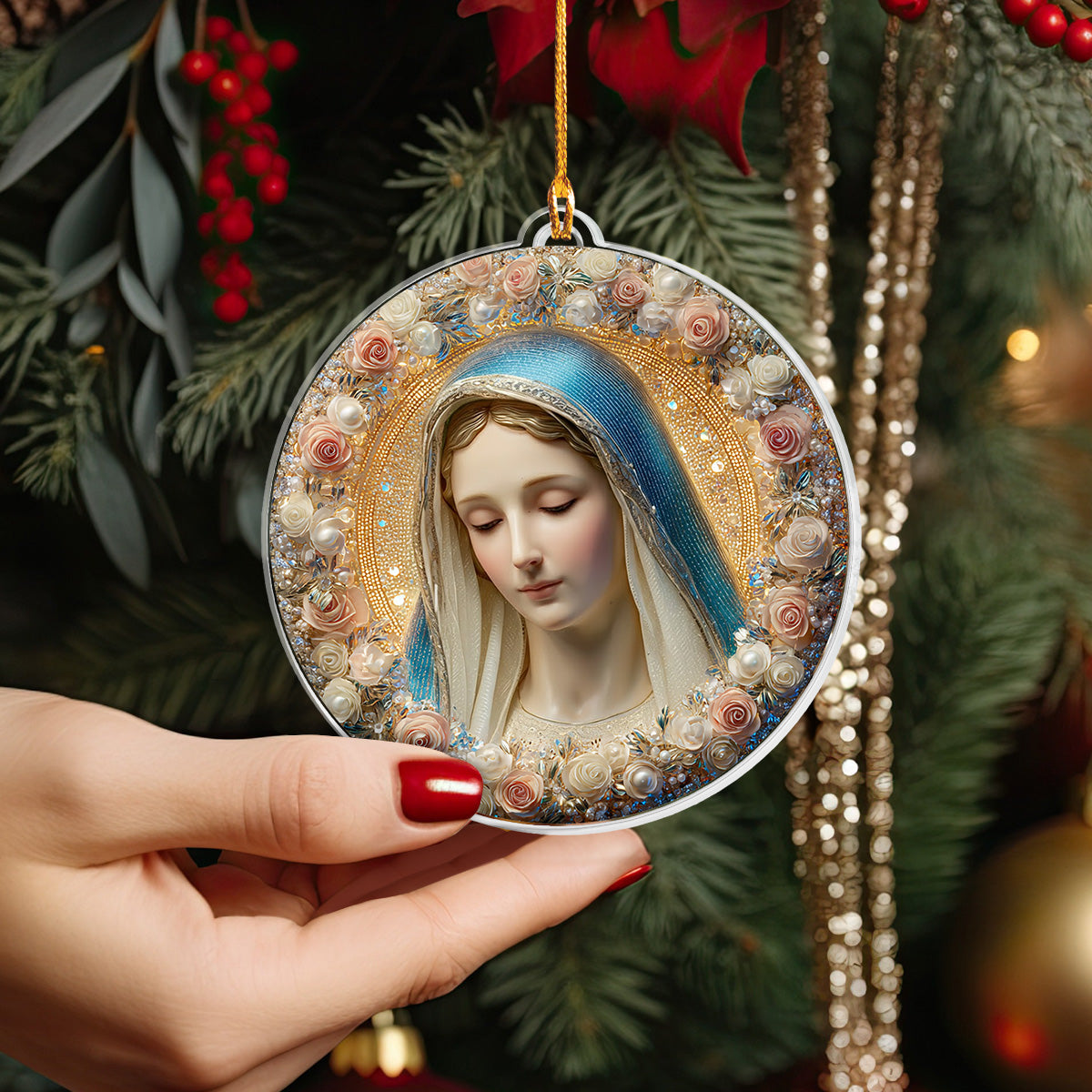 Shineful 2D Acrylic Ornament Blessed Serenity