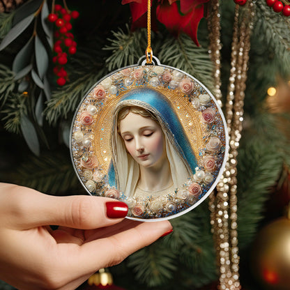 Shineful 2D Acrylic Ornament Blessed Serenity