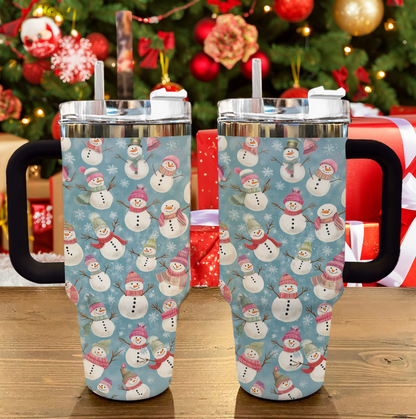 Shineful Tumbler Snowflakes & Snowmen Adventure
