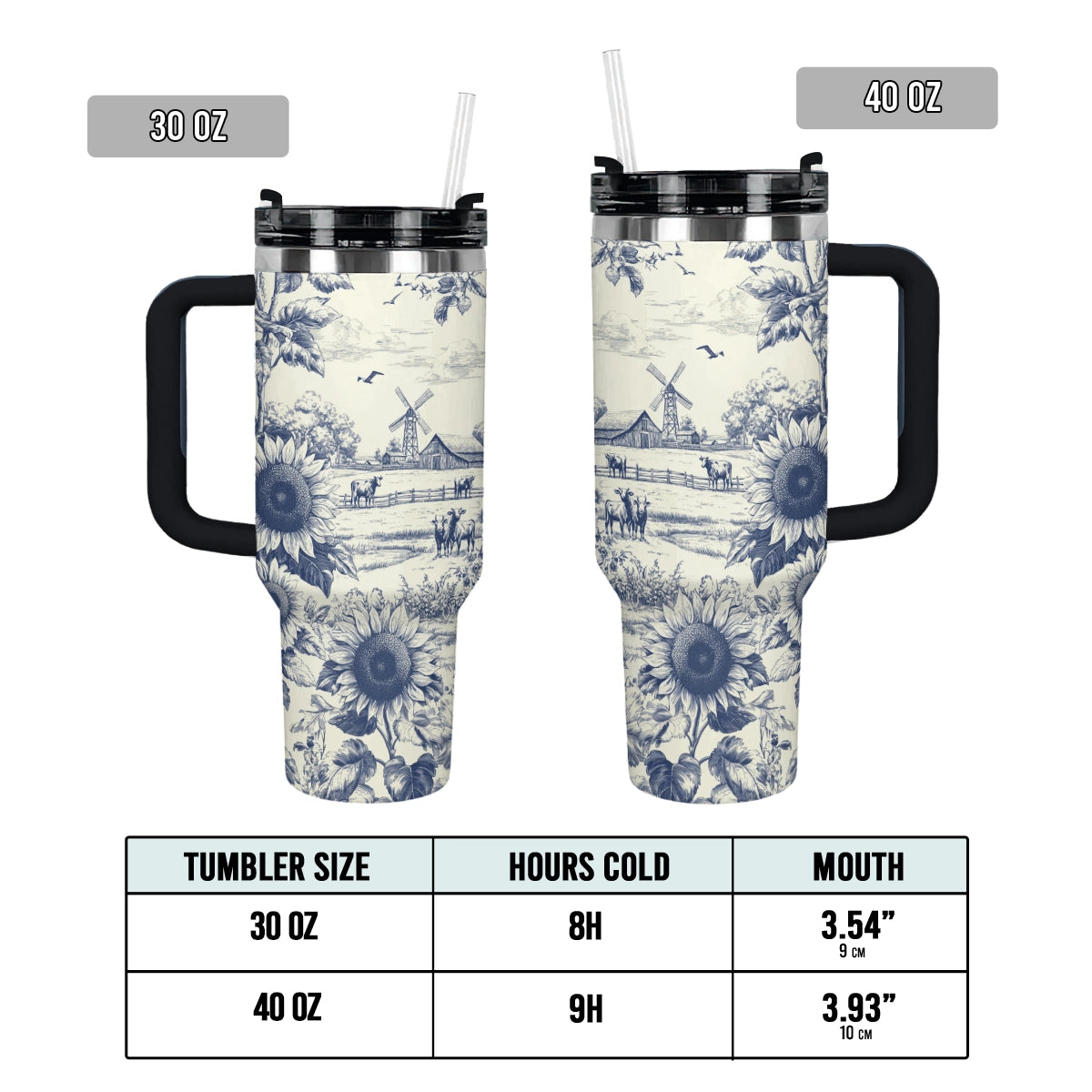 Shineful Tumbler Sunflower Farm Breeze