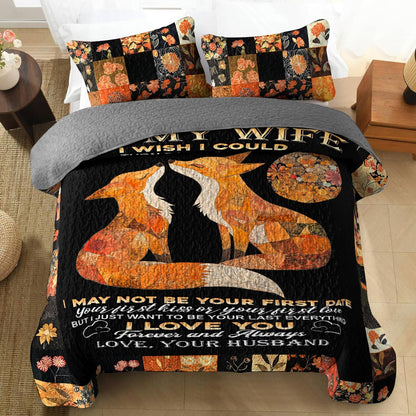 Shineful All Season Quilt 3-Piece Set I Love You