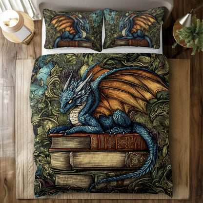 Shineful All Season Quilt 3-Piece Set - Dragon’s Sanctuary