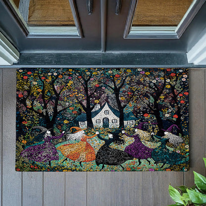 Shineful Beautiful Witchy Woman Ultra-Thin Non Skid Floor Mat, Kitchen Rugs