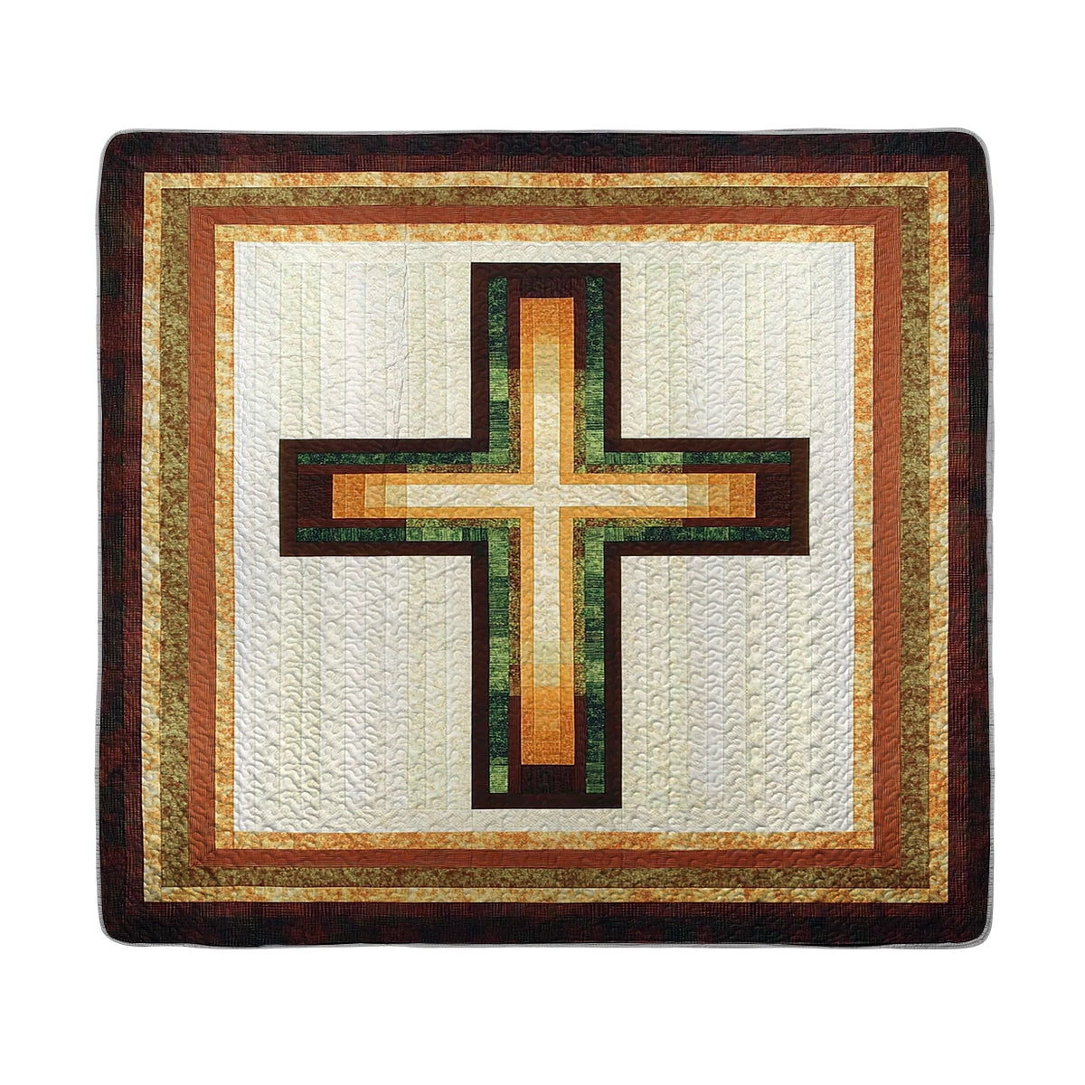 Shineful All Season Quilt 3-Piece Set - God Faith & Comfort