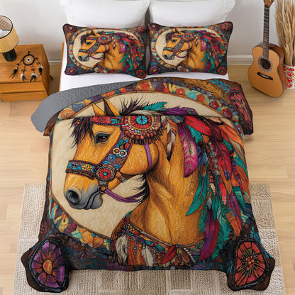 Shineful All Season Quilt 3-Piece Set Echoes Of Warrio