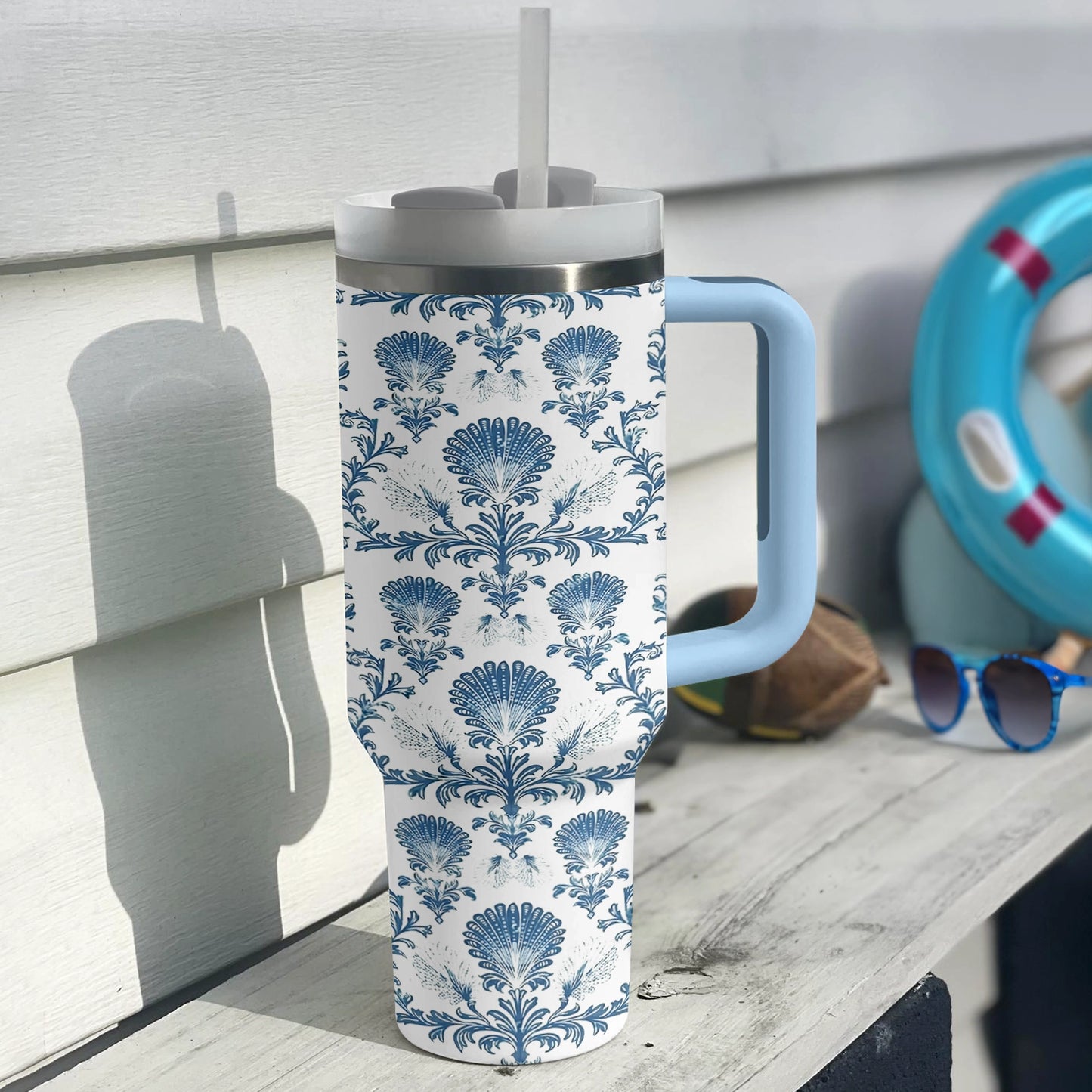 Shineful Tumbler Seashell Serenity