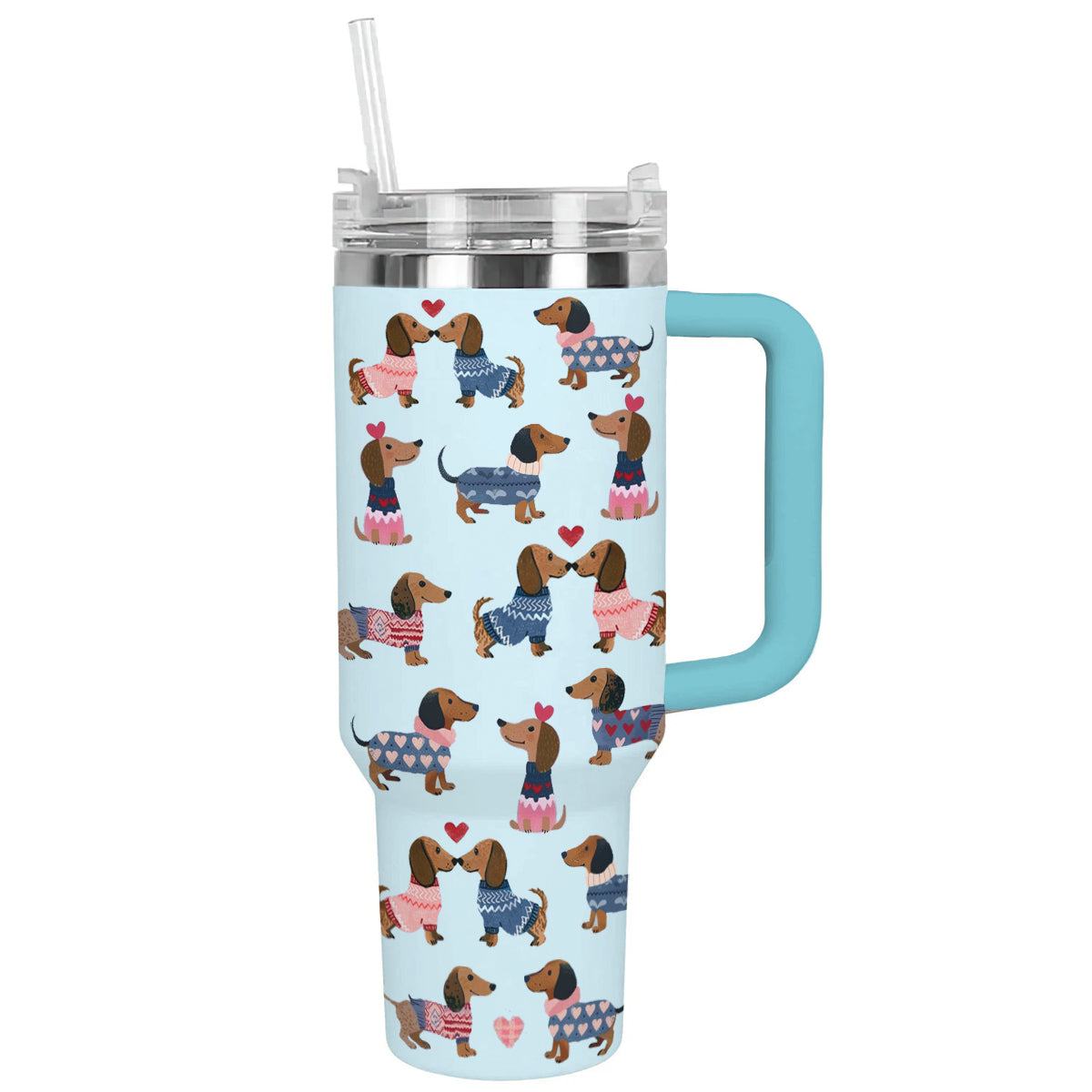 Shineful Tumbler Dachshund Sweater Party