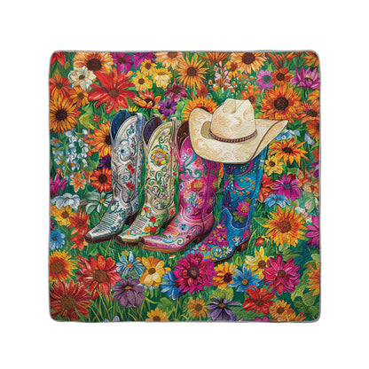 Shineful All Season Quilt 3-Piece Blossom Boots