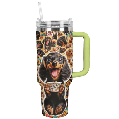 Shineful Tumbler Cute Sticker Dachshund