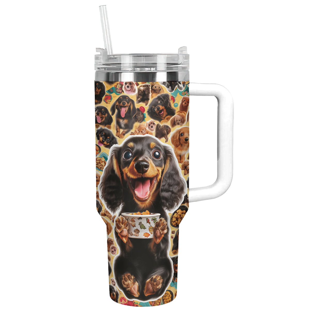 Shineful Tumbler Cute Sticker Dachshund