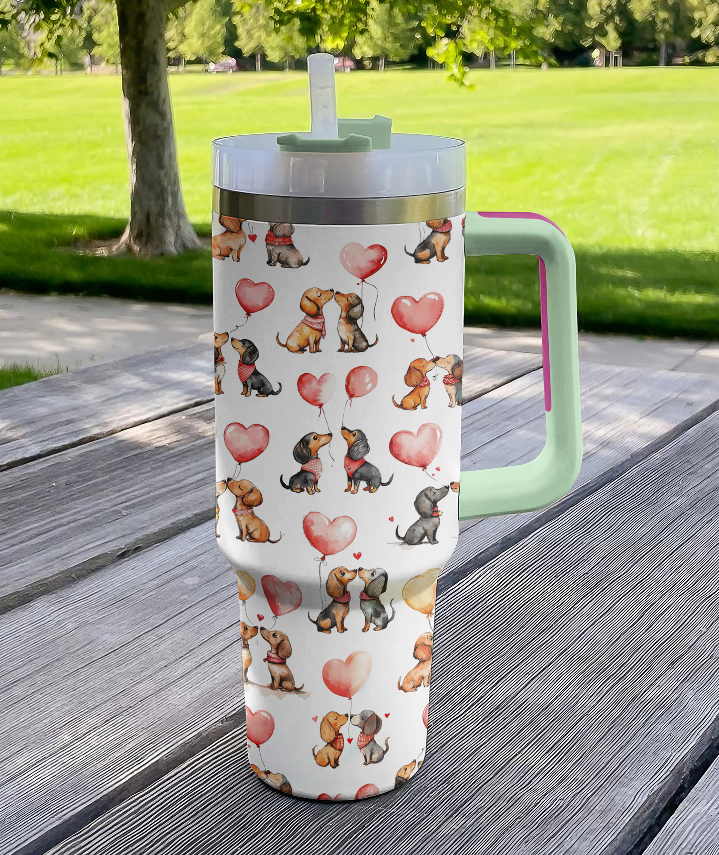 Shineful Tumbler Doxie Love