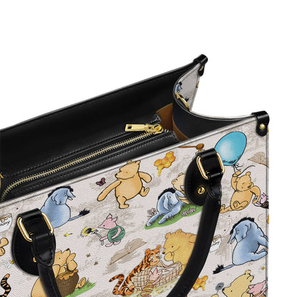 Shineful Leather Bag Pooh Friends