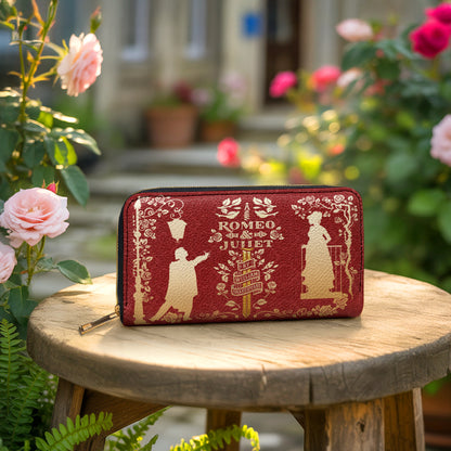 Shineful Leather Clutch Purse Eternal Lovers - Romeo & Juliet