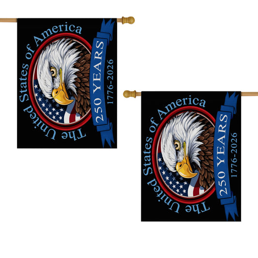 Shineful House Flag 30" x 40" - American Heritage Seal