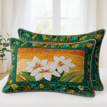 Shineful Quilt 3-Piece Set Island Lily