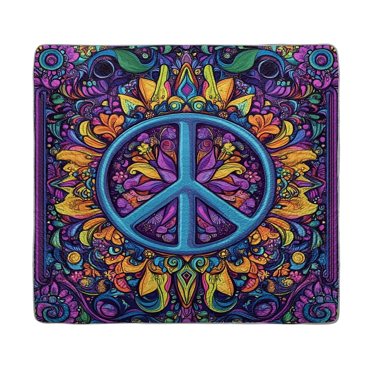Shineful All Season Quilt 3-Piece Set - Hippie Harmony