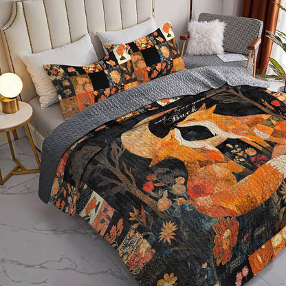 Shineful All Season Quilt 3-Piece Set Enchanting Night