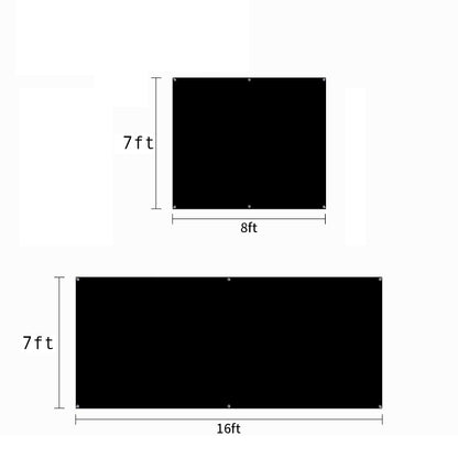 Shineful Garage Door Banner Decoration Classic Holiday Truck Delight