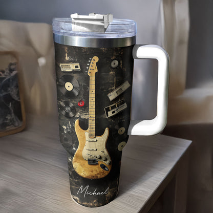Shineful Tumbler Personalized Retro Rhythm Guitar