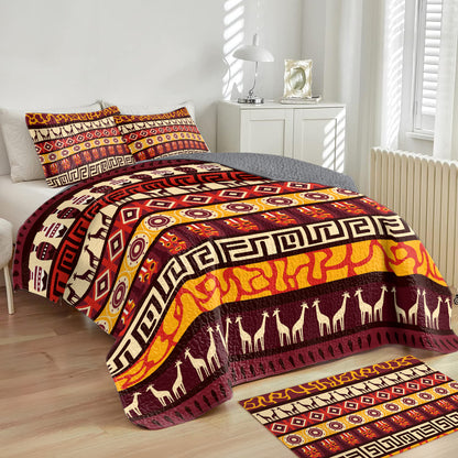 Shineful All Season Quilt 3-Piece Set Savanna Heritage