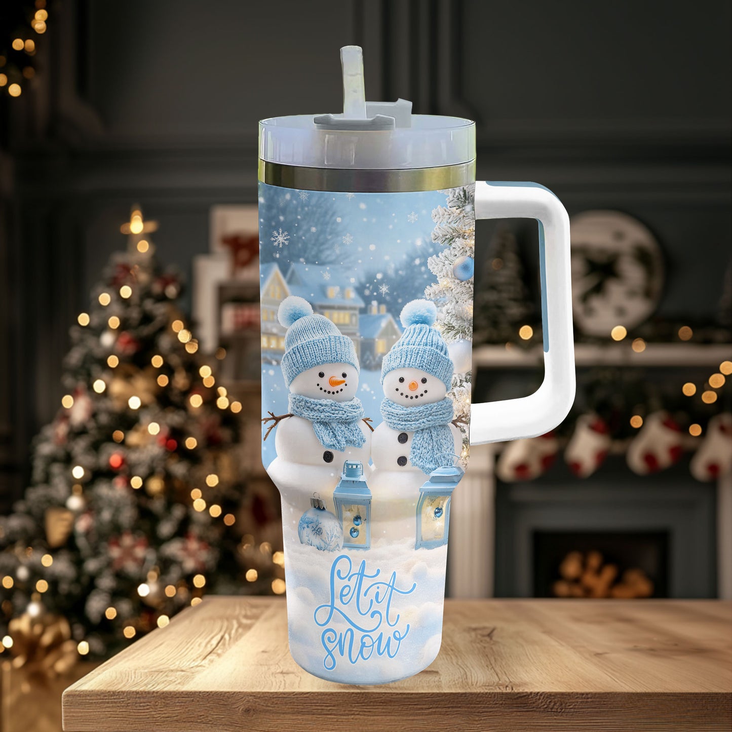Shineful Tumbler Snowy Day