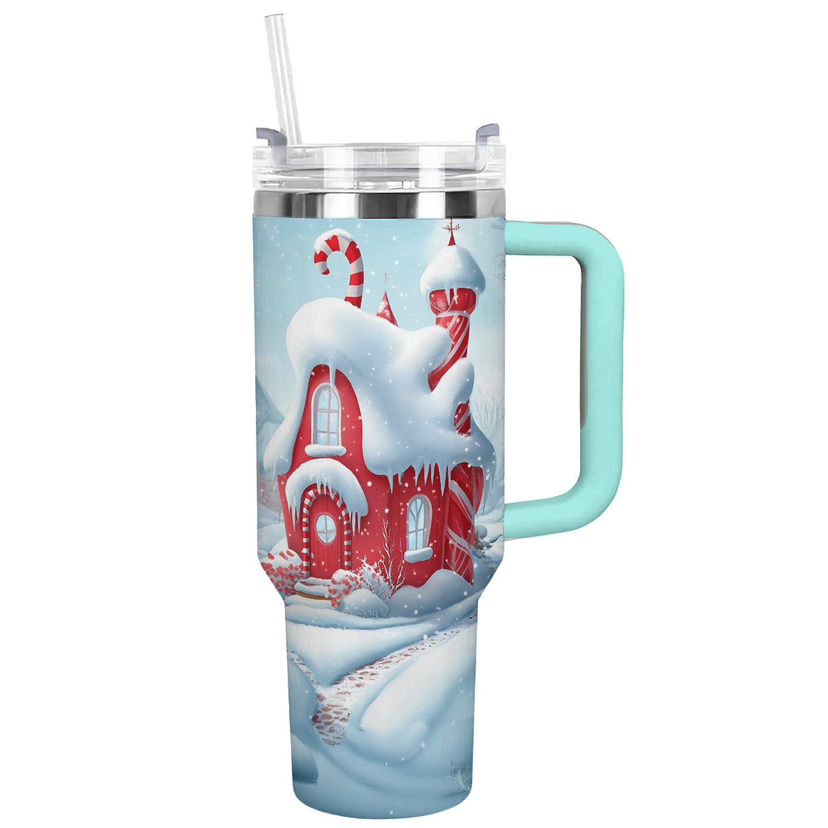 Shineful Tumbler Christmas Candy House