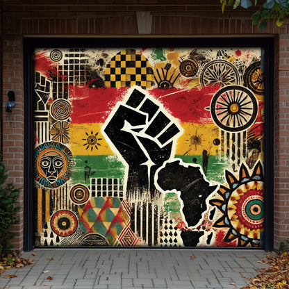 Shineful Garage Door Banner Decoration The Raised Legacy