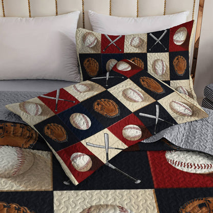 Shineful All Season Quilt 3-Piece Set Home Run