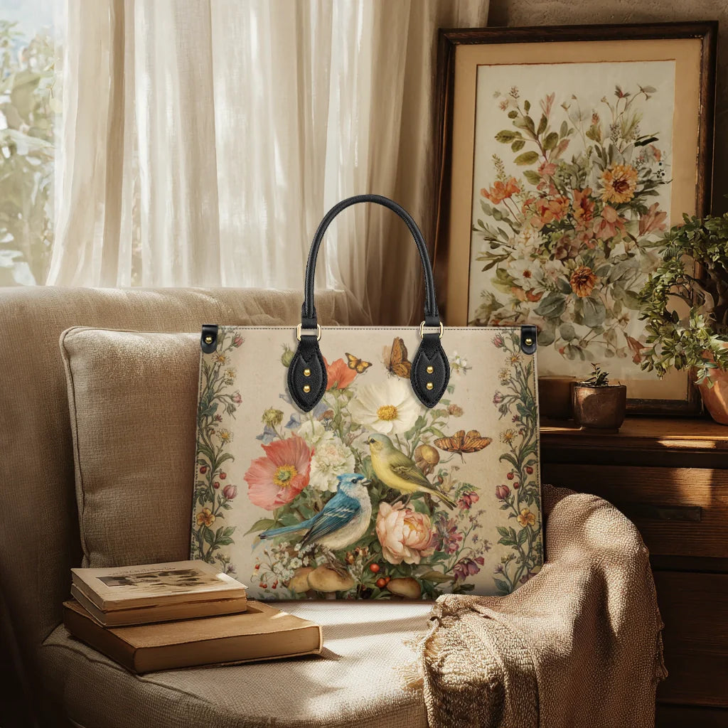 Shineful Leather Bag Whispering Garden