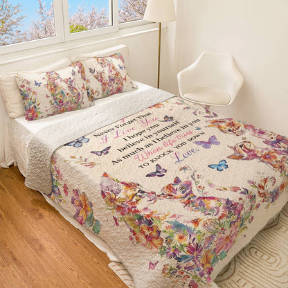 Shineful All Season Quilt 3-Piece Set Daughter's Strength