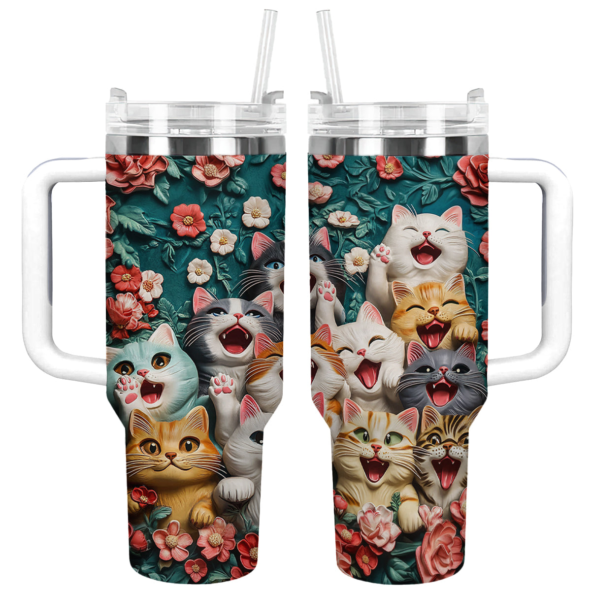 Shineful Tumbler Happy Paws