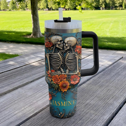 Shineful Tumbler Personalized Undying Romance