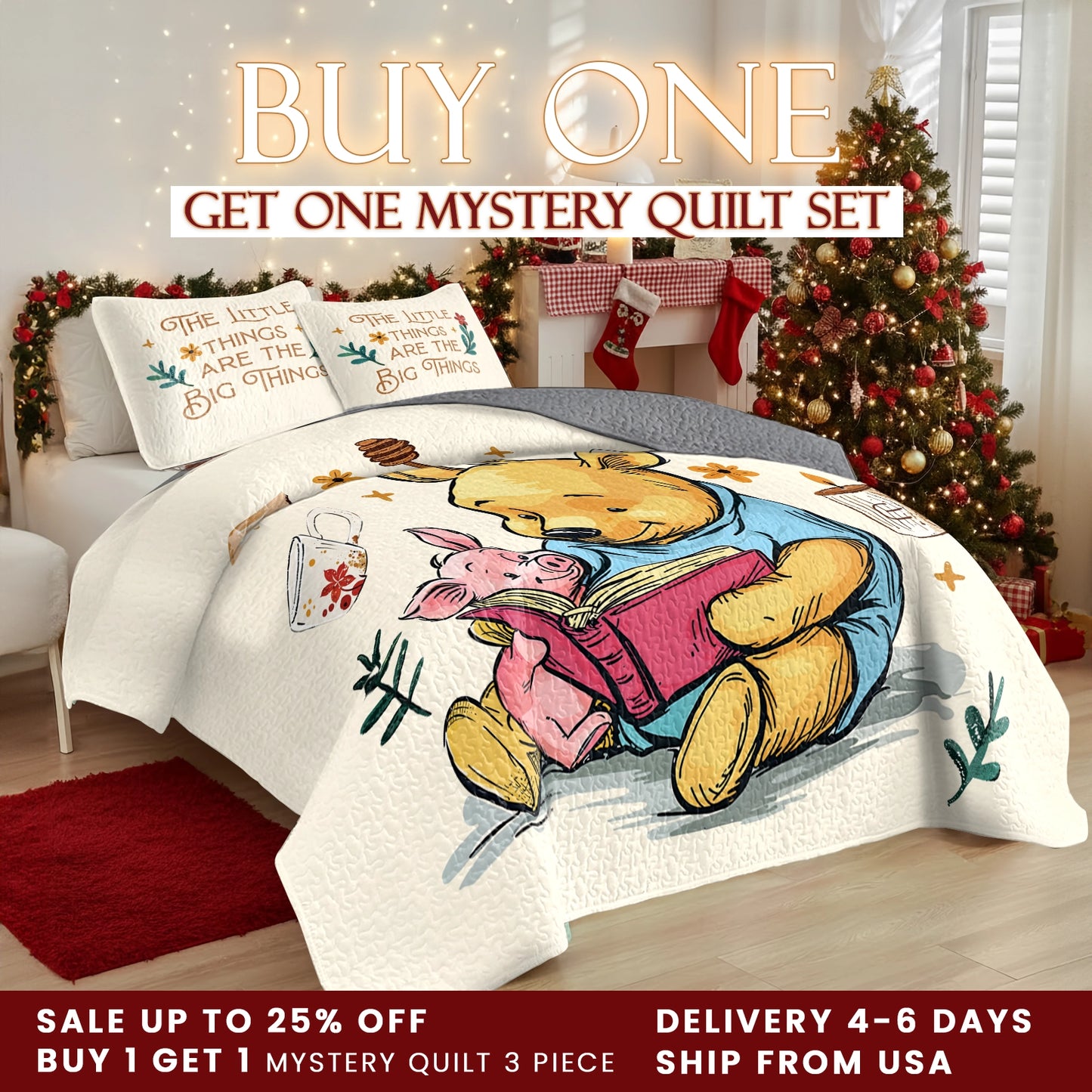 Shineful Quilt 3-Piece Set Little Things