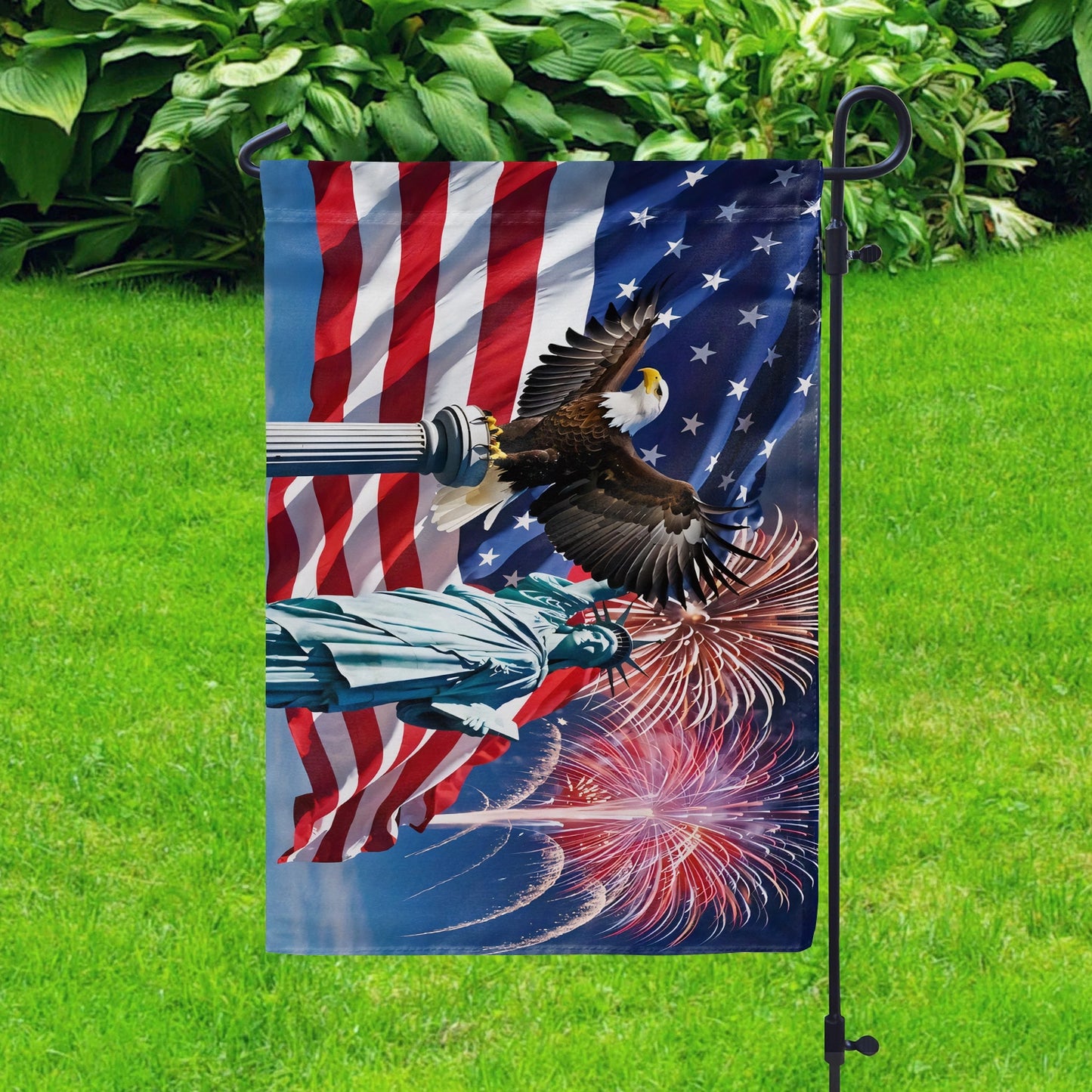 Shineful Gargen Flag 12" x 18" - The American Standard