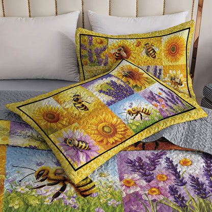 Shineful All Season Quilt 3-Piece Set Bee Sweet