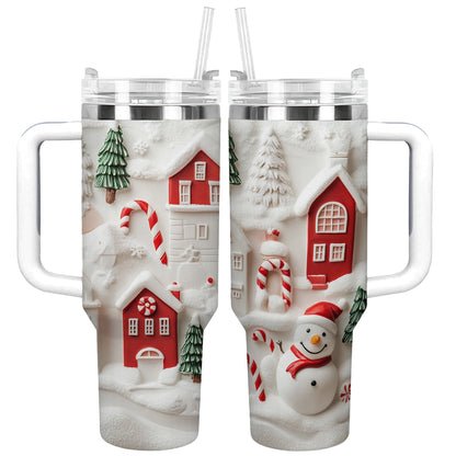 Shineful Tumbler Jolly Snowman