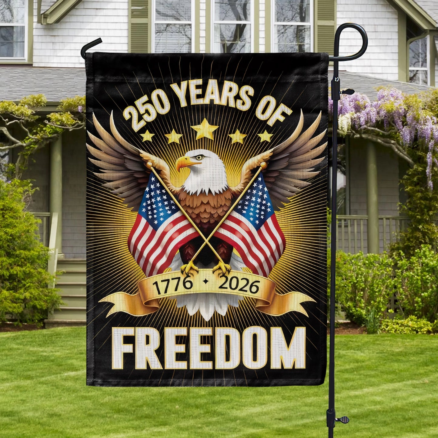 Shineful Gargen Flag 12" x 18" - Liberty Endures